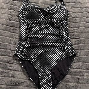 Polka Dot One Piece Swimsuit